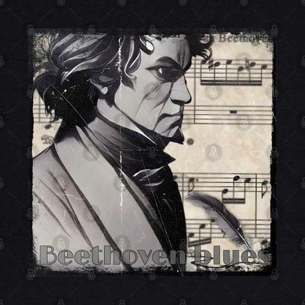 Beethoven blues by CreakyDoorArt